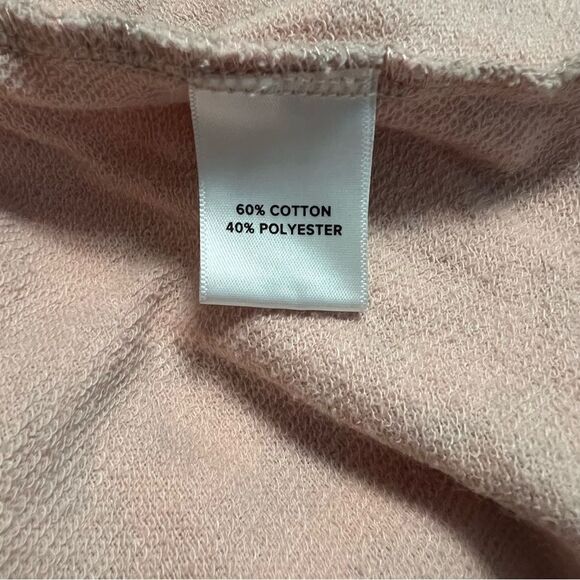 Peyton Jensen Pink Animal Print Hoodie Pullover Size S - Picture 4 of 5